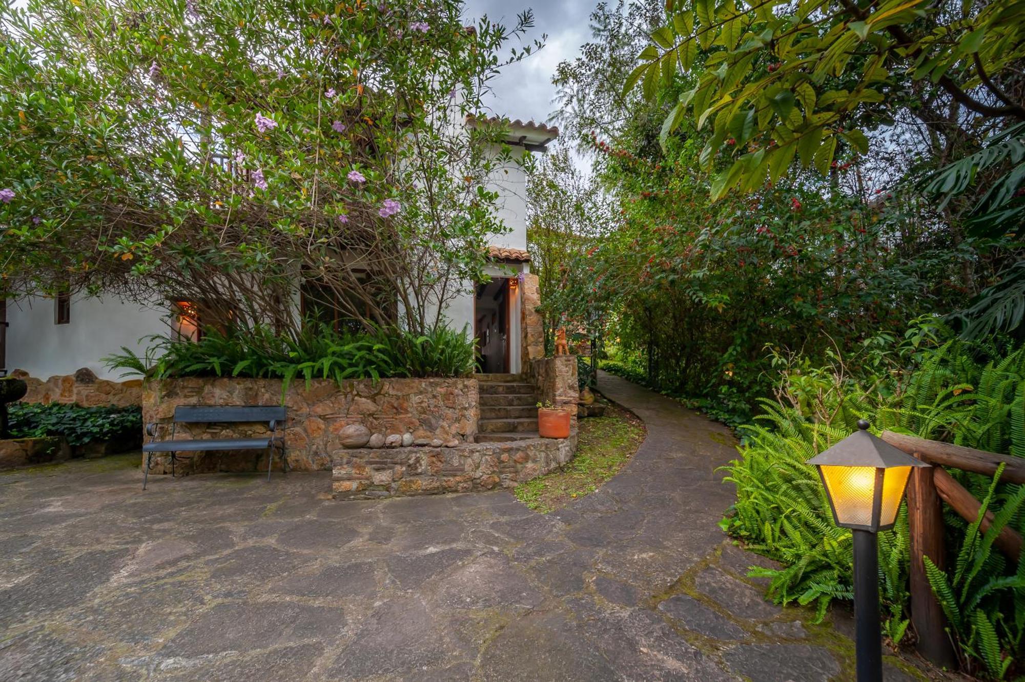 Casa De Las Aguas Villa de Leyva Bagian luar foto