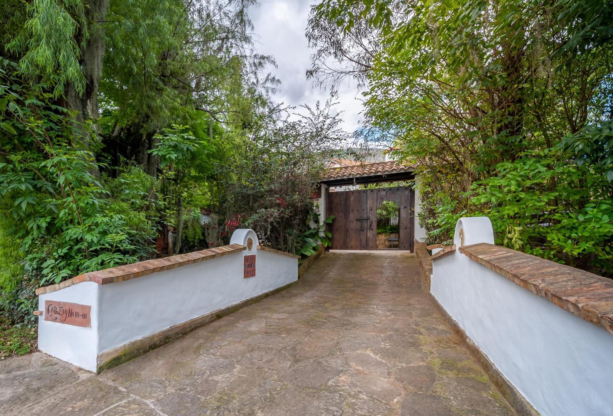 Casa De Las Aguas Villa de Leyva Bagian luar foto